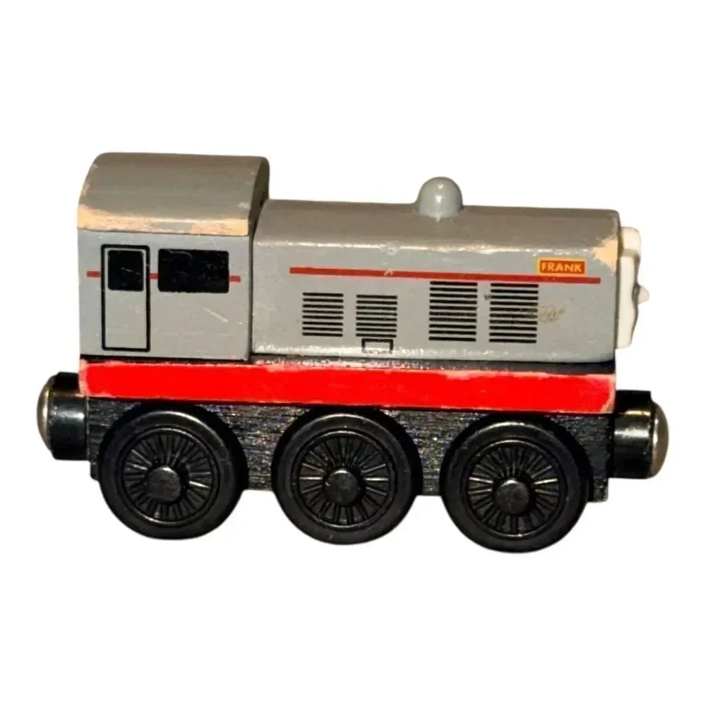 Frank Tank Engine Thomas the Train Wooden Railway Friends Gray 2001 Vintage